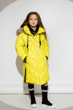 Пальто для девочки GnK ЗС-919 превью фото